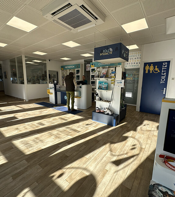 Accueil clinique vétérinaire pornic